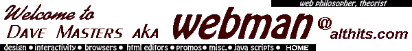 Dave Masters aka webman@althits.com